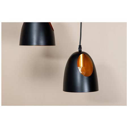 Elda Pendant Lamp D400*H1440 Black / Copper