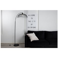 Golvlampa Elsa 50x180cm - Svart