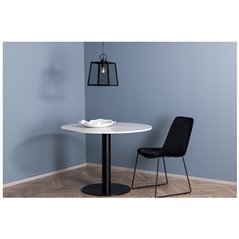 Taklampa Hage 28x28x38cm - Svart