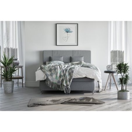 Kontinentalsäng Edholm 160x200 cm + Sängpaket med Gavel & Gavelkuddar