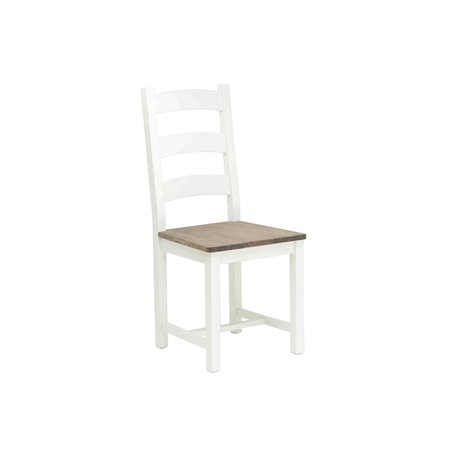 Ruokapöydän tuoli Marseille 2-Pack - Valkoinen / Luonnollinen - Puu