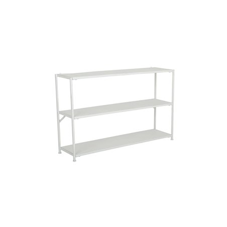 Aflastningsbord / Konsolbord Adrienne 120x30 - Hvid - Metal