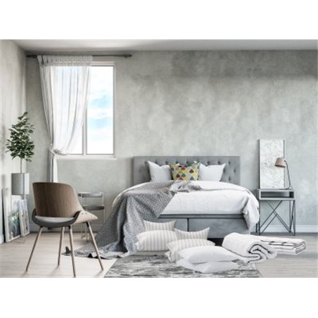 Mannermainen sänky Östermalm Luxury in Velvet 160x200 cm + Sänkypaketti Paula-sängyllä