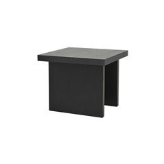Sivupöytä Kilsund 60x60cm - Musta - Puu/saarniviilu