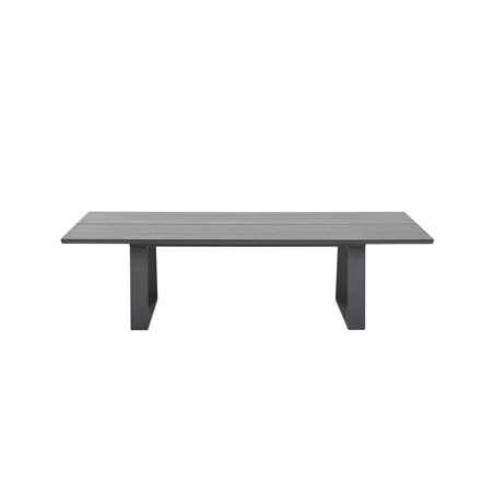Sohvapöytä Parade - 165x70x45cm - Musta / Viilu - MDF / Metalli