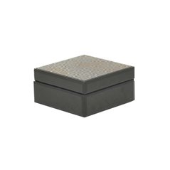 Förvaringslåda/Förvaringsbox Lydia 4-Pack - 16x16x8cm - Guld/Svart - Glas