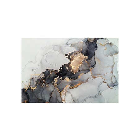Maleri - Yukon Guld- 150x100cm - Glas