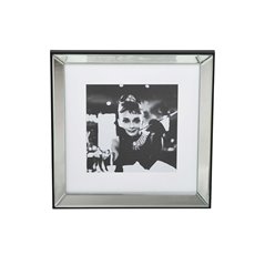 Tavla Villa - Audrey Hepburn - 52x52cm - Metall
