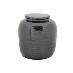 Kruka Ara - 31x31x45cm - Svart - Keramik