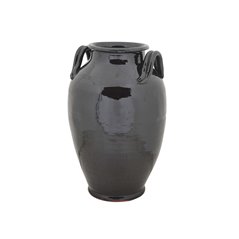 Urna Cancun - 36x36x57cm - Svart - Keramik