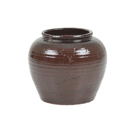 Mira Pot - 30x30x26cm - Brun - Keramik