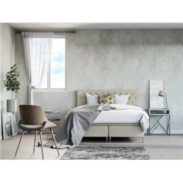 Mannermainen sänky Tidö 210x210 cm + Sänkypaketti Paula Nuijalla ja Vuodepaketti