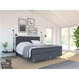 Mannermainen sänky Kinnabädden 160x200 cm + Sänkypaketti sängynpäädyllä