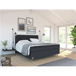 Mannermainen sänky Kinnabädden Continental San dwich 120x200 cm + Sänkypaketti sängynpäädyllä