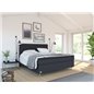 Mannermainen sänky Kinnabädden Continental San dwich 160x200 cm + Sänkypaketti sängynpäädyllä