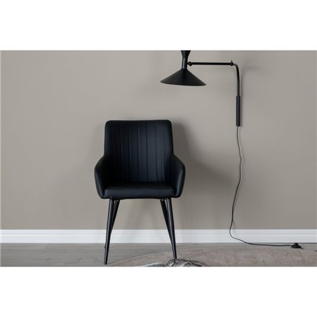 Comfort - Dining chair - Oak/Black