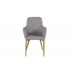 Comfort - Dining chair - Oak/Light grey