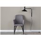 Comfort Chair Polar harmaa - mustat jalat