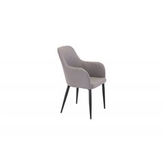 Comfort Chair Polar grey - Black Legs