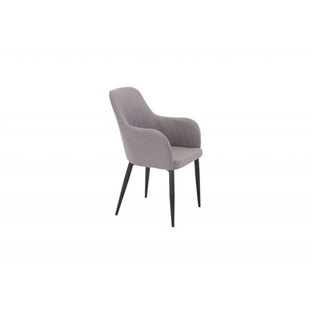 Comfort Chair Polar grey - Black Legs