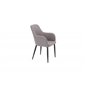 Comfort Chair Polar grey - Black Legs