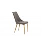 Leone - Dining Chair - Oak/Dark Grey