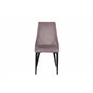 Leone Dining Chair - Black Legs / Dusty PinkCorduroy