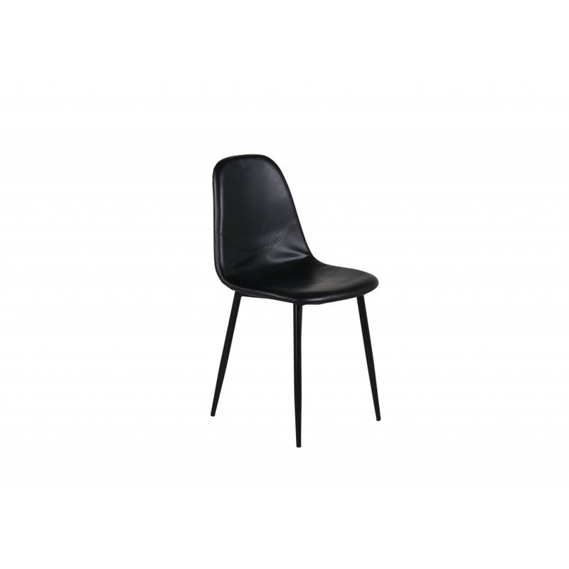 Polar Dining Chair Black PU