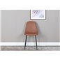 Polar Dining Chair - Brown / Black