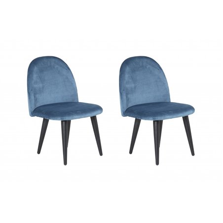Velvet Dining Chair XXS - Blue Velvet