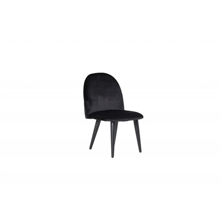 Velvet Dining Chair XXS - Black Velvet