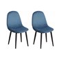 Polar dining Chair XXS -Blue Velvet