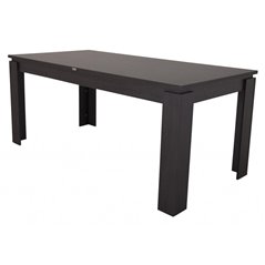 Ruokapöytä Lind 180 cm - Musta