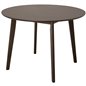 Walle - Round Dining Table 106cm - Walnut