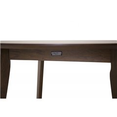 Walle - Round Dining Table 106cm - Walnut