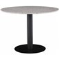 Razzia Dining Table 106cm -Grey Terazzo / Black