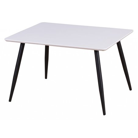 Lasten pöytä / ruokapöytä Polar XXS 80x60 cm - Valkoinen / Musta