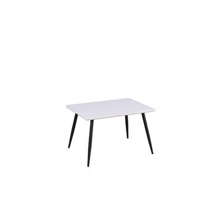 Lasten pöytä / ruokapöytä Polar XXS 80x60 cm - Valkoinen / Musta