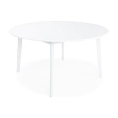 Spisebord Backagård ø 140 cm - Hvid