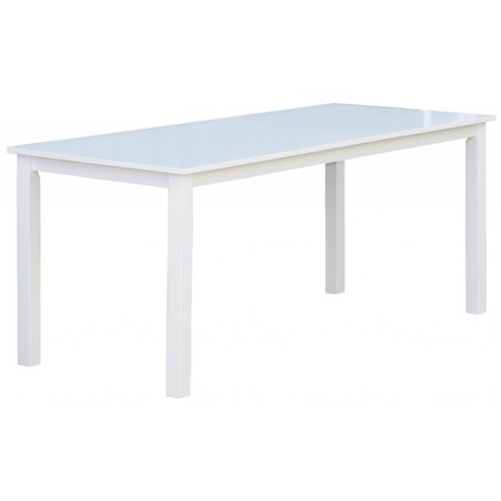 Spisebord Backagård 180x90 cm - Hvid