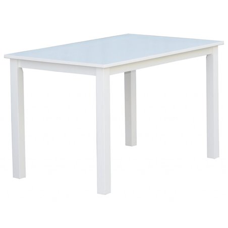 Ruokapöytä Backagård Jatkettava 120x75 cm - Valkoinen