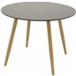 Plaza - Dining Table - 100 ø - Oak/Black