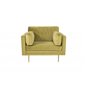 Bom - Single Chair Velvet - Spring Green