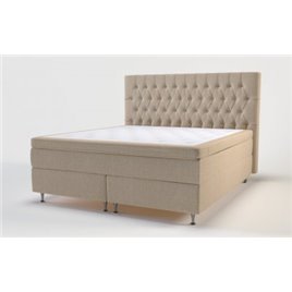 Östermalm Kontinentalseng 180x200 cm + Sengepakke med håndquiltet Royal Classic sengegavl
