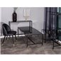 Dipp Sofa Table 130*60 - Black / Brass