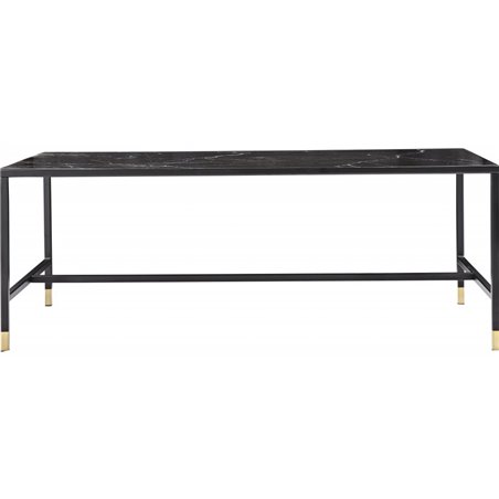 Dipp Sofa Table 130*60 - Black / Brass