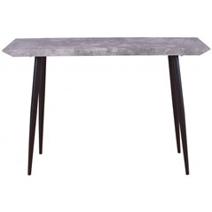 Edge Side Table - Sort / beton look