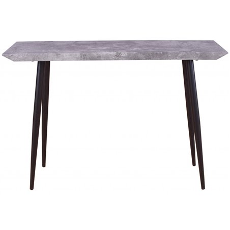 Edge Side Table - Sort / beton look