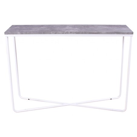 Palacen sivupöytä - valkoinen/betoninäköinen