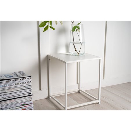 Staal - Side Table - White